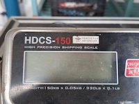 Digitale weegschaal met digitale thermometer myweigh, hdcs-150 - afbeelding 3 van  6