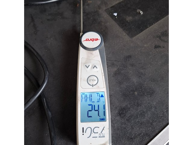 Digitale weegschaal met digitale thermometer myweigh, hdcs-150 - afbeelding 4 van  6
