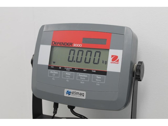 Digitale weegschaal ohaus defender 3000. - afbeelding 3 van  3