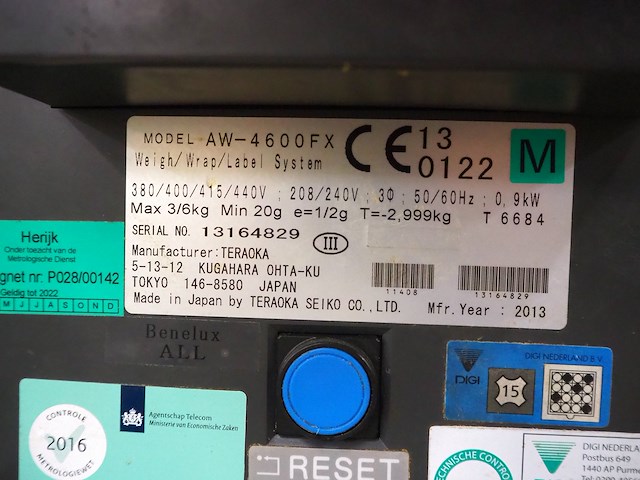 Digi/tereoka seiko co. ltd - afbeelding 4 van  12