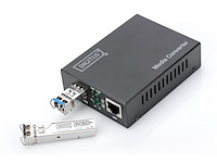 Digitus 10 gigabit media converter zwart - afbeelding 2 van  5
