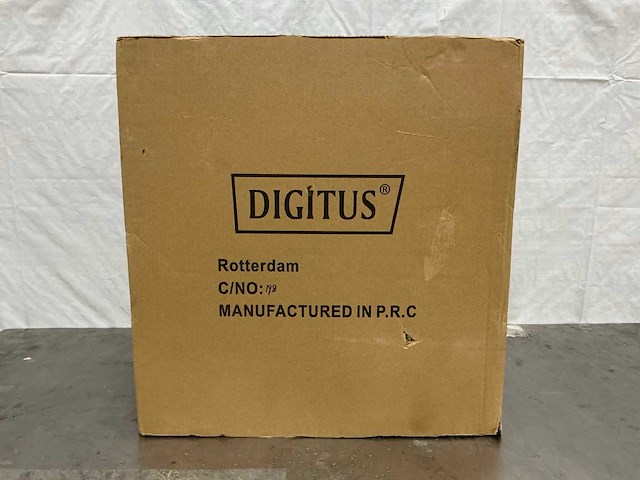 Digitus dn-19 12-u-sw wandkast - afbeelding 1 van  6