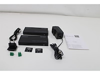 Digitus ds55508 audio/video extender avzender & ontvanger zwart - afbeelding 5 van  5