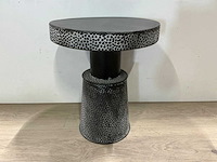 Dijk 37,5x37,5x44cm zwart bijzettafel - afbeelding 1 van  5