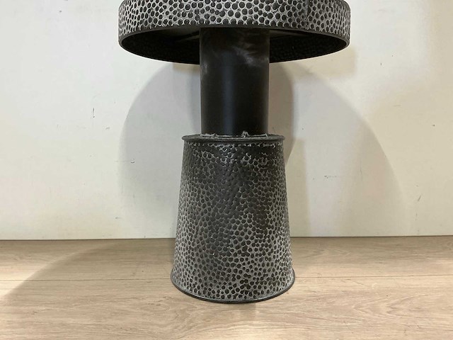 Dijk 37,5x37,5x44cm zwart bijzettafel - afbeelding 3 van  5