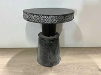 Dijk 37,5x37,5x44cm zwart bijzettafel