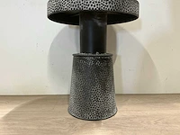 Dijk 37,5x37,5x44cm zwart bijzettafel - afbeelding 3 van  5