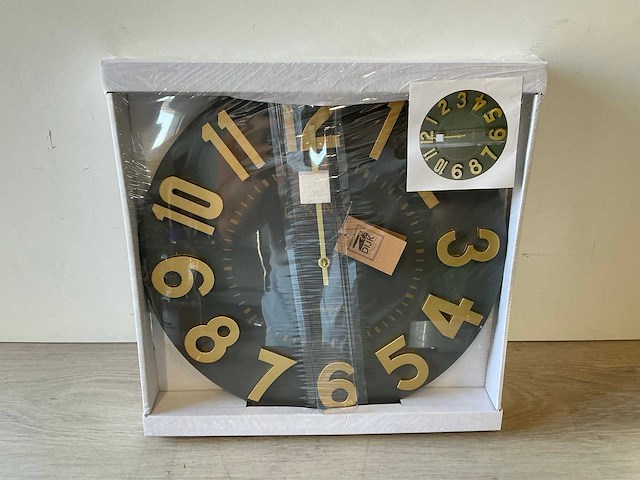 Dijk 38x38x4,5 klok (4x) - afbeelding 1 van  1