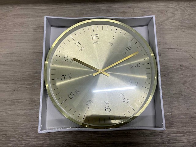 Dijk aluminium ø 30x4 klok (179x) - afbeelding 1 van  4
