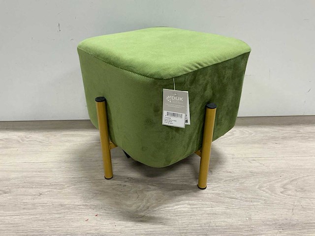 Dijk velvet old green stoel (2x) - afbeelding 3 van  4