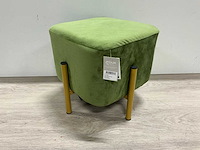 Dijk velvet old green stoel (2x) - afbeelding 3 van  4