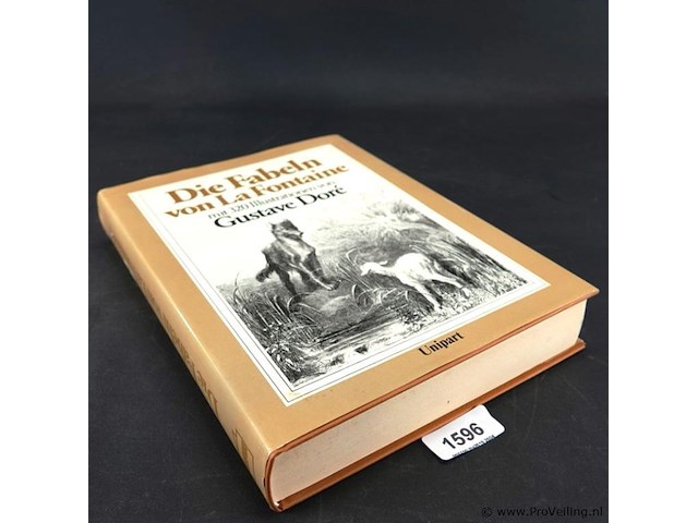 Dik boek. die fablen van la fontaine - afbeelding 1 van  5