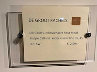 Dik geurts instyle 650 inbouw houtkachel - afbeelding 5 van  5