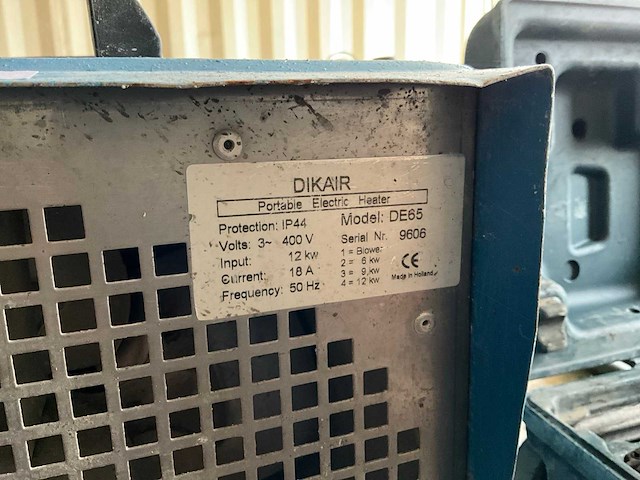 Dikair de65 heater - afbeelding 3 van  4