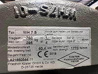 Dilago - industriële platformwagen met lier - afbeelding 10 van  10
