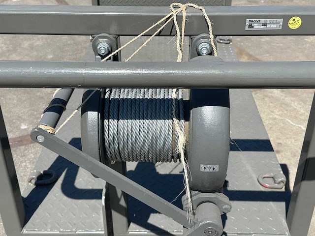 Dilago - industriële platformwagen met lier - afbeelding 7 van  11