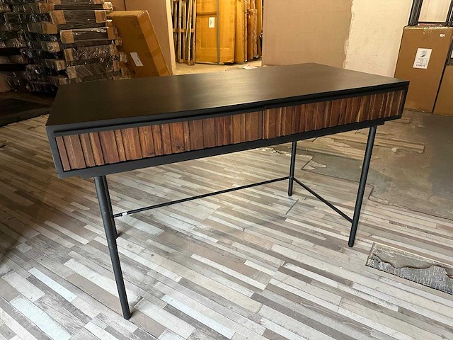 Dimaro 120x60x70 exclusief teak buro - afbeelding 1 van  3