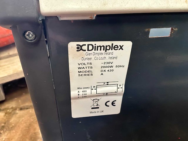 Dimplex elektrische kachel - afbeelding 5 van  5
