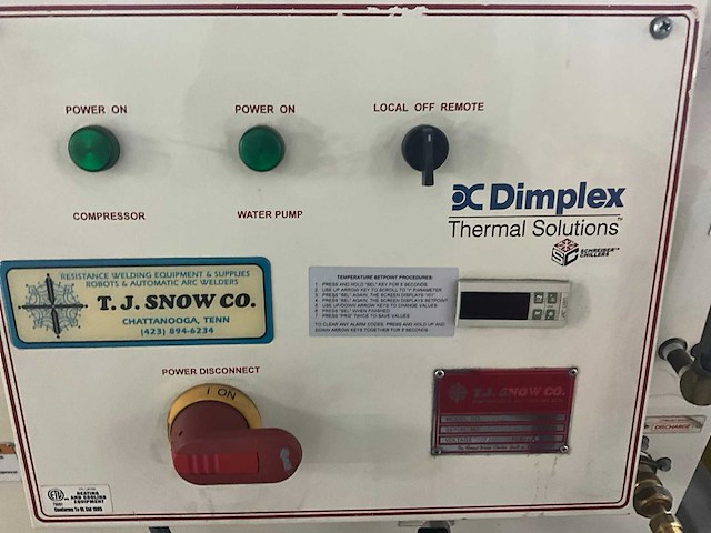 Dimplex thermal solutions 500ac koelinstallaties / chiller (c) - afbeelding 5 van  6