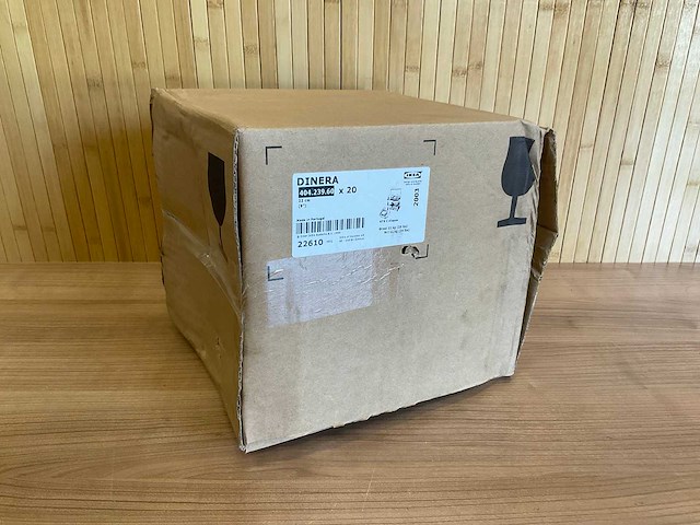 Dinera - diepe borden (2 dozen à 20 stuks) - 22 cm - beige - afbeelding 3 van  7