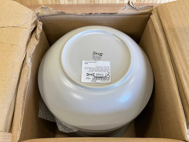 Dinera - diepe borden (2 dozen à 20 stuks) - 22 cm - beige - afbeelding 4 van  7