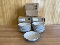 Dinera - diepe borden (3 dozen à 20 stuks) - 22 cm - beige - afbeelding 1 van  7