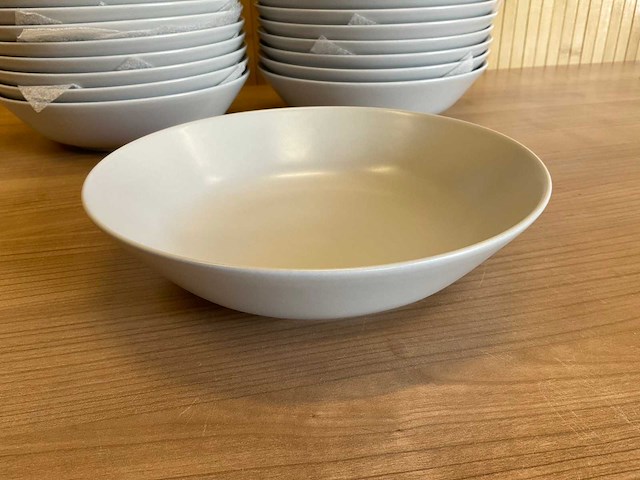 Dinera - diepe borden (3 dozen à 20 stuks) - 22 cm - beige - afbeelding 5 van  7