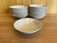 Dinera - diepe borden (doos à 20 stuks) - 22 cm - beige