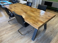 Dinertafel met 4x stoel - afbeelding 3 van  10