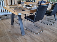 Dinertafel met 4x stoel - afbeelding 4 van  10