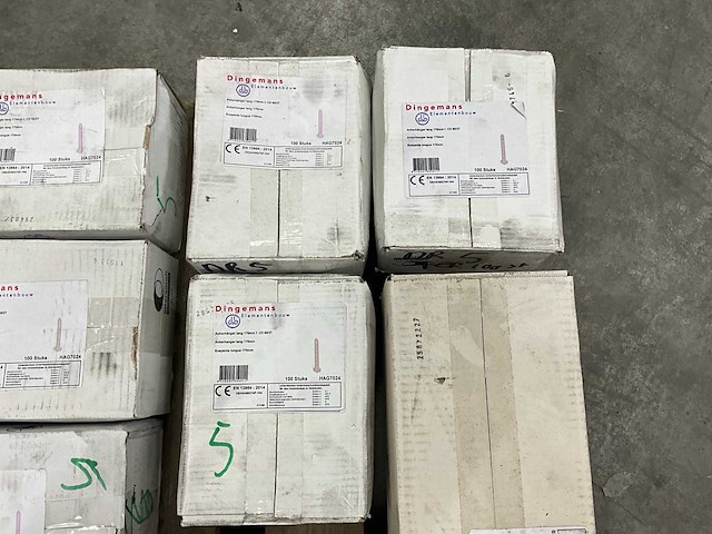 Dingemans ankerhangers 170mm en bovenhangers 85mm (2350x) - afbeelding 3 van  18