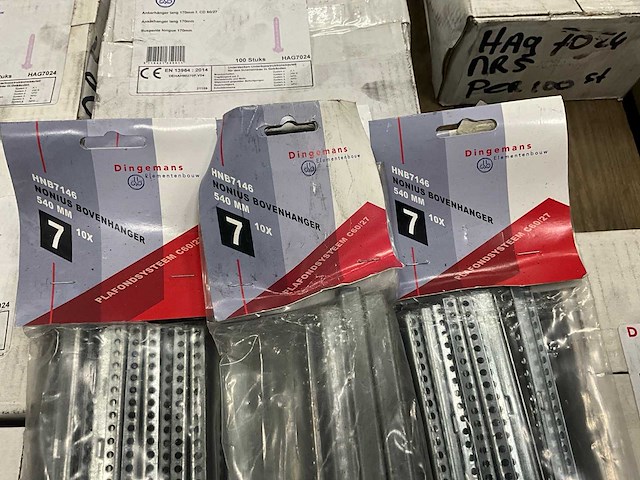 Dingemans ankerhangers 170mm en bovenhangers 85mm (2350x) - afbeelding 7 van  18