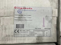 Dingemans ankerhangers 170mm en bovenhangers 85mm (2350x) - afbeelding 17 van  18