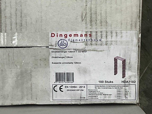 Dingemans verbindingsstukken, afhangdraden, directhangers en ankerhangers (1700x) - afbeelding 4 van  22