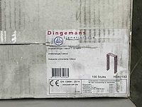 Dingemans verbindingsstukken, afhangdraden, directhangers en ankerhangers (1700x) - afbeelding 4 van  22