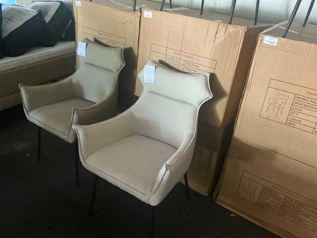 Dining chair - dyonne - eetkamerstoel (4x) - afbeelding 5 van  6