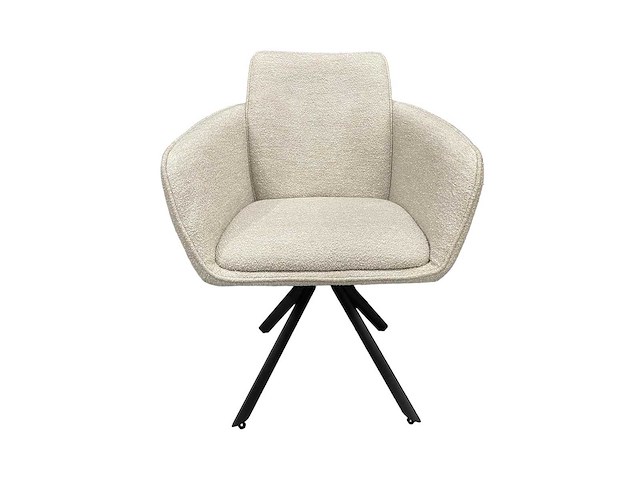 Dining chair (4 x )touch creme stoel mats - afbeelding 1 van  1