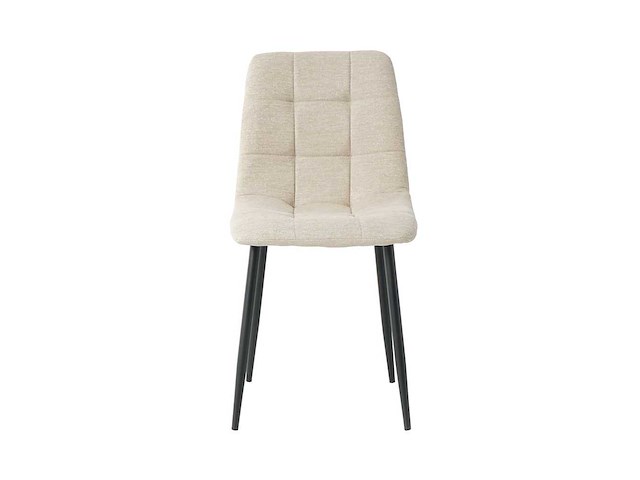 Dining chair (6 x ) boucle creme - afbeelding 1 van  3