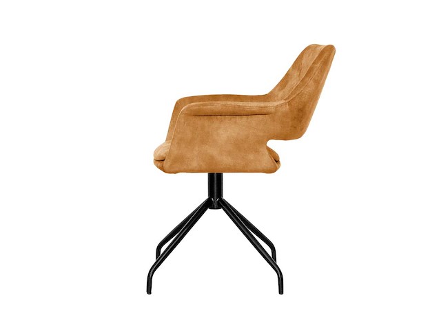 Dining chair (6x) adore velvet 180 graden autoreturn - afbeelding 3 van  3