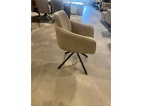 Dining chair (6x) boucle beige auto return - afbeelding 4 van  5