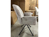 Dining chair ( 6x ) donna in touch taupe 360 autoreturn - afbeelding 2 van  3