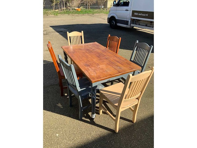 Dining chair (6x) - afbeelding 3 van  7
