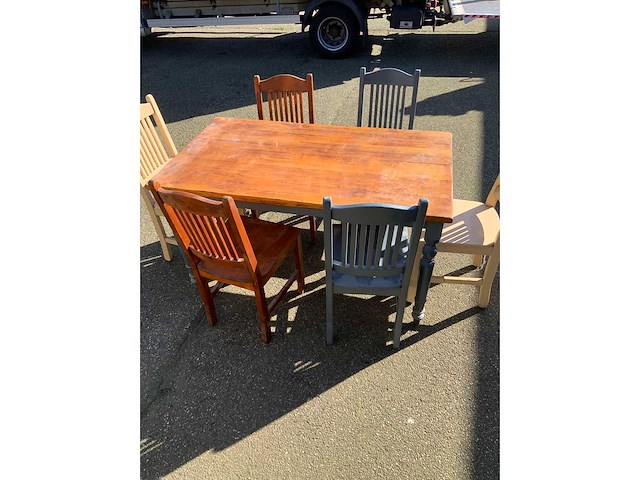 Dining chair (6x) - afbeelding 4 van  7