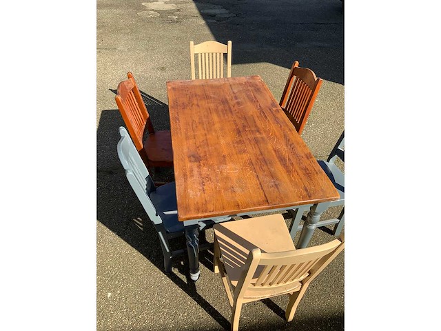 Dining chair (6x) - afbeelding 5 van  7