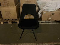 Dining chair black draaibare eetkamerstoel (4x) - afbeelding 2 van  5