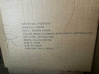 Dining chair cobra eetkamerstoel (4x) - afbeelding 7 van  7