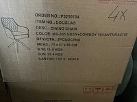 Dining chair douglas eetkamerstoel (6x) - afbeelding 5 van  5