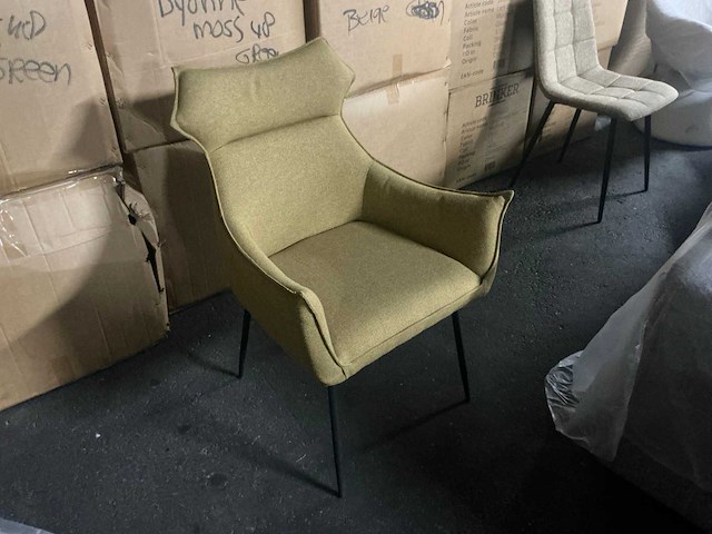Dining chair dyonne eetkamerstoel (4x) - afbeelding 1 van  3