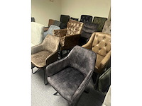 Dining chair fauteuils (40x)kapiton,modern,met arm alles nieuw - afbeelding 3 van  8