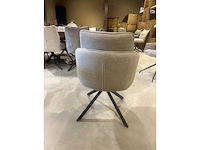 Dining chairs (8x) boucle beige auto return - afbeelding 1 van  2